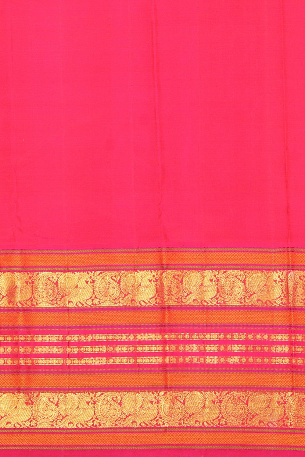 Arani Silk Peach Saree