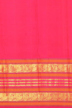 Image of Arani Silk Peach Saree