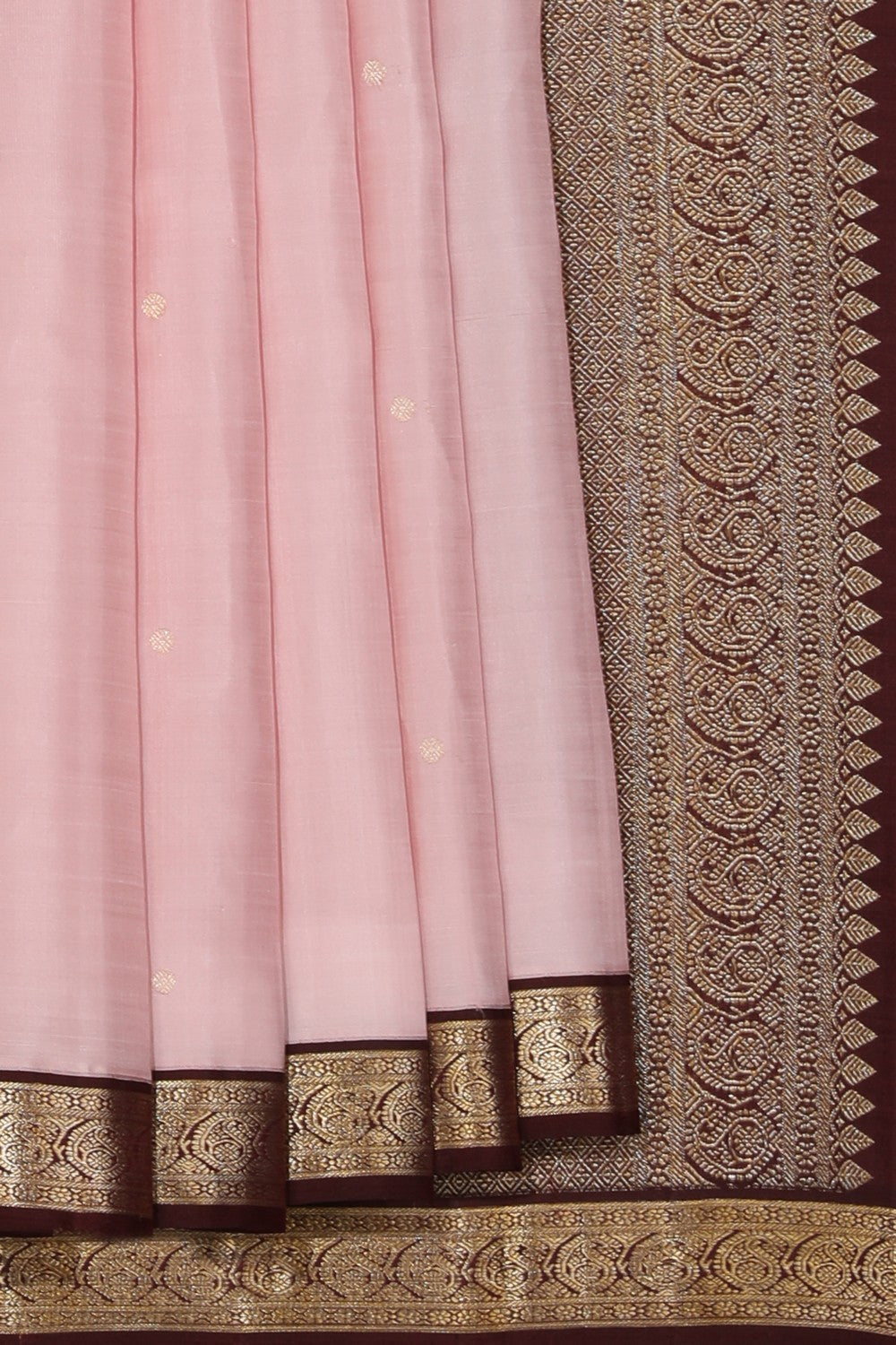 Arani Silk Pink Saree