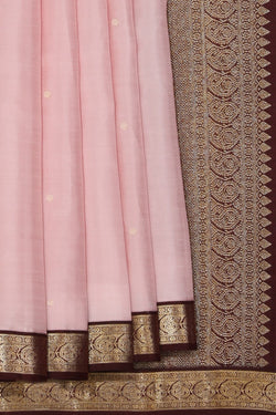 Image of Arani Silk Pink Saree