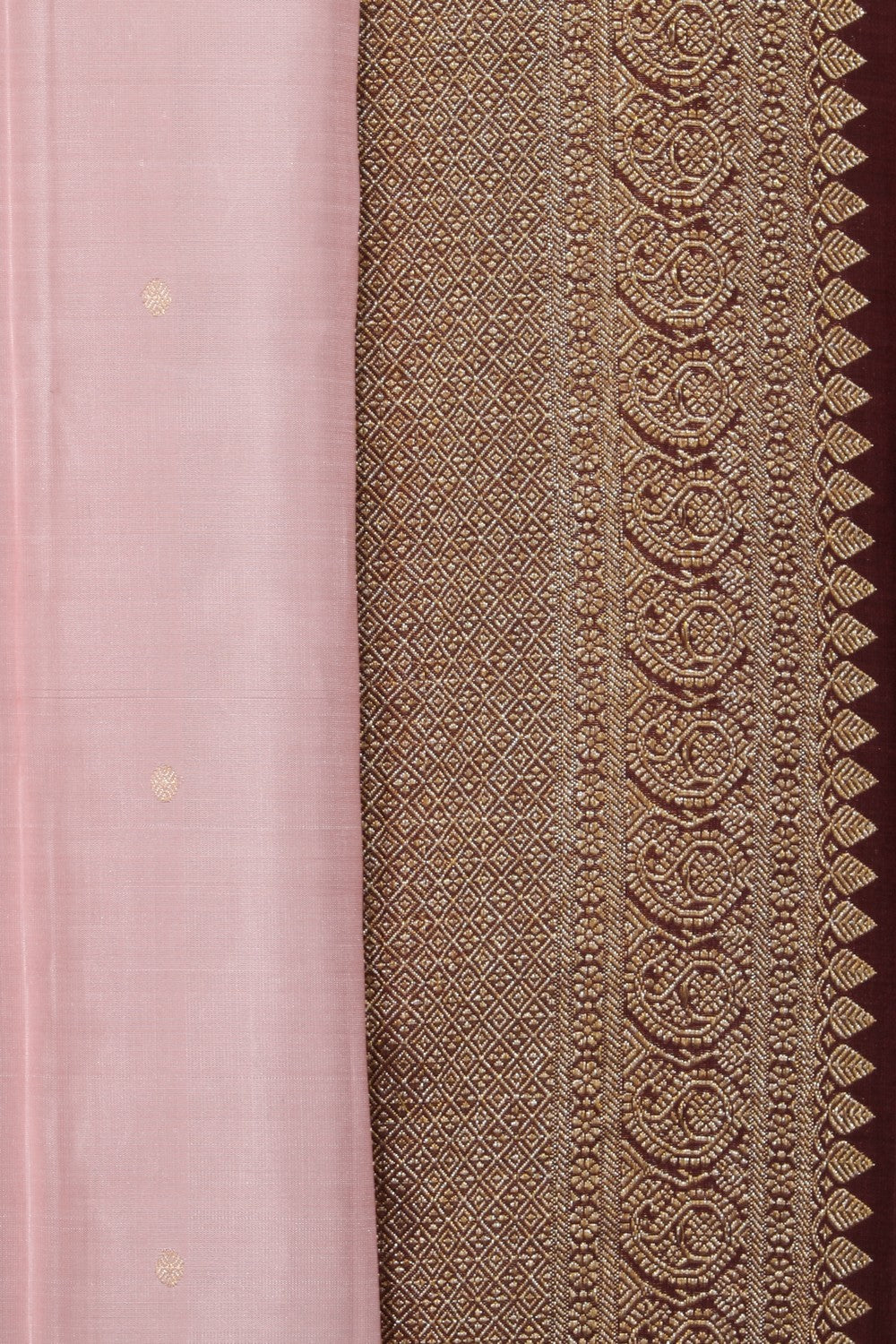 Arani Silk Pink Saree