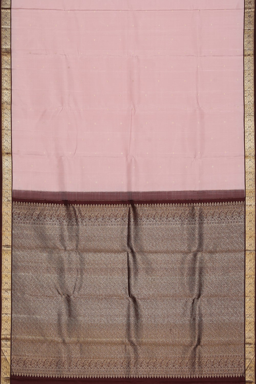 Arani Silk Pink Saree