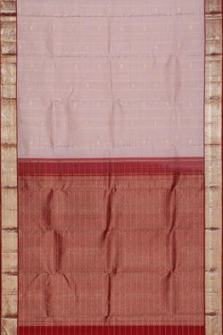 Image of Arani Silk Peach Saree