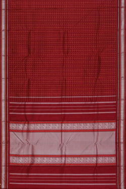 Image of Arani Silk Red Saree