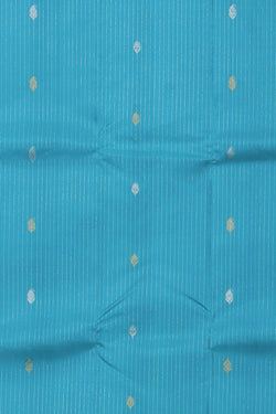 Image of Arani Silk Sea Blue Saree