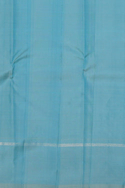 Image of Arani Silk Sea Blue Saree