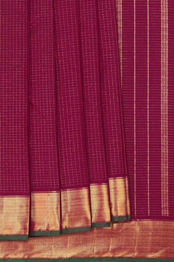 Image of Arani Silk KumKum Red Saree