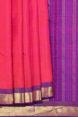 Image of Arani Silk Candy Pink Saree