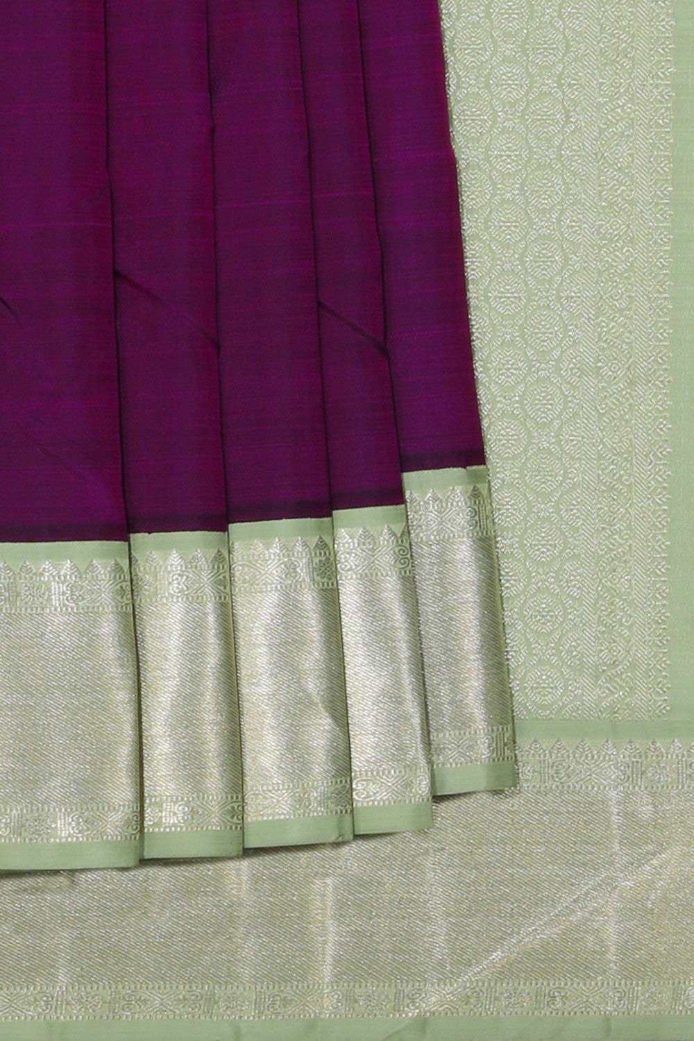 Arani Silk Violet Saree