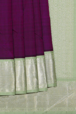 Image of Arani Silk Violet Saree