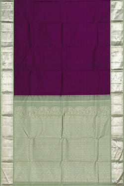 Image of Arani Silk Violet Saree