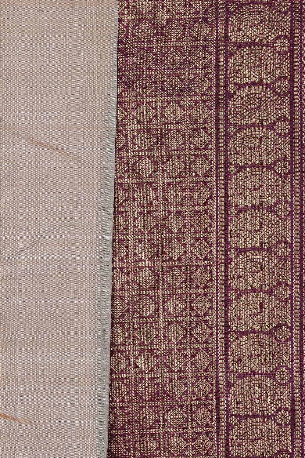 Arani Silk Beige Saree