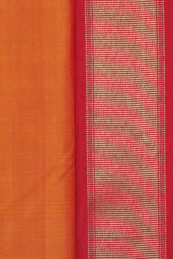 Image of Arani Silk Mustard Saree