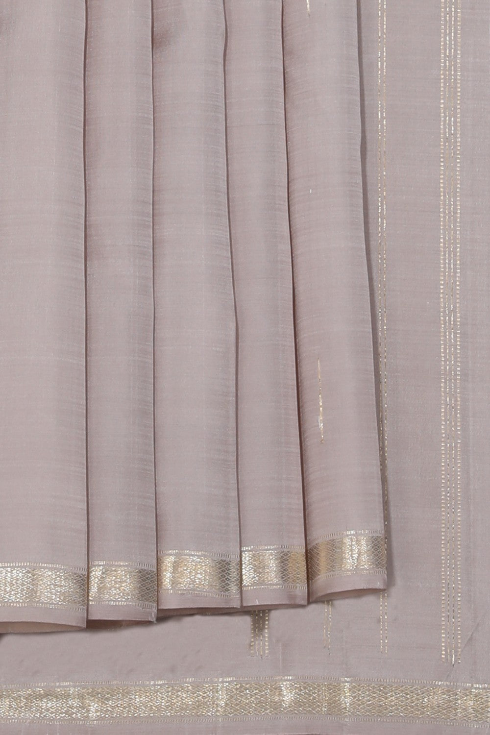 Arani Silk Light-Grey Saree