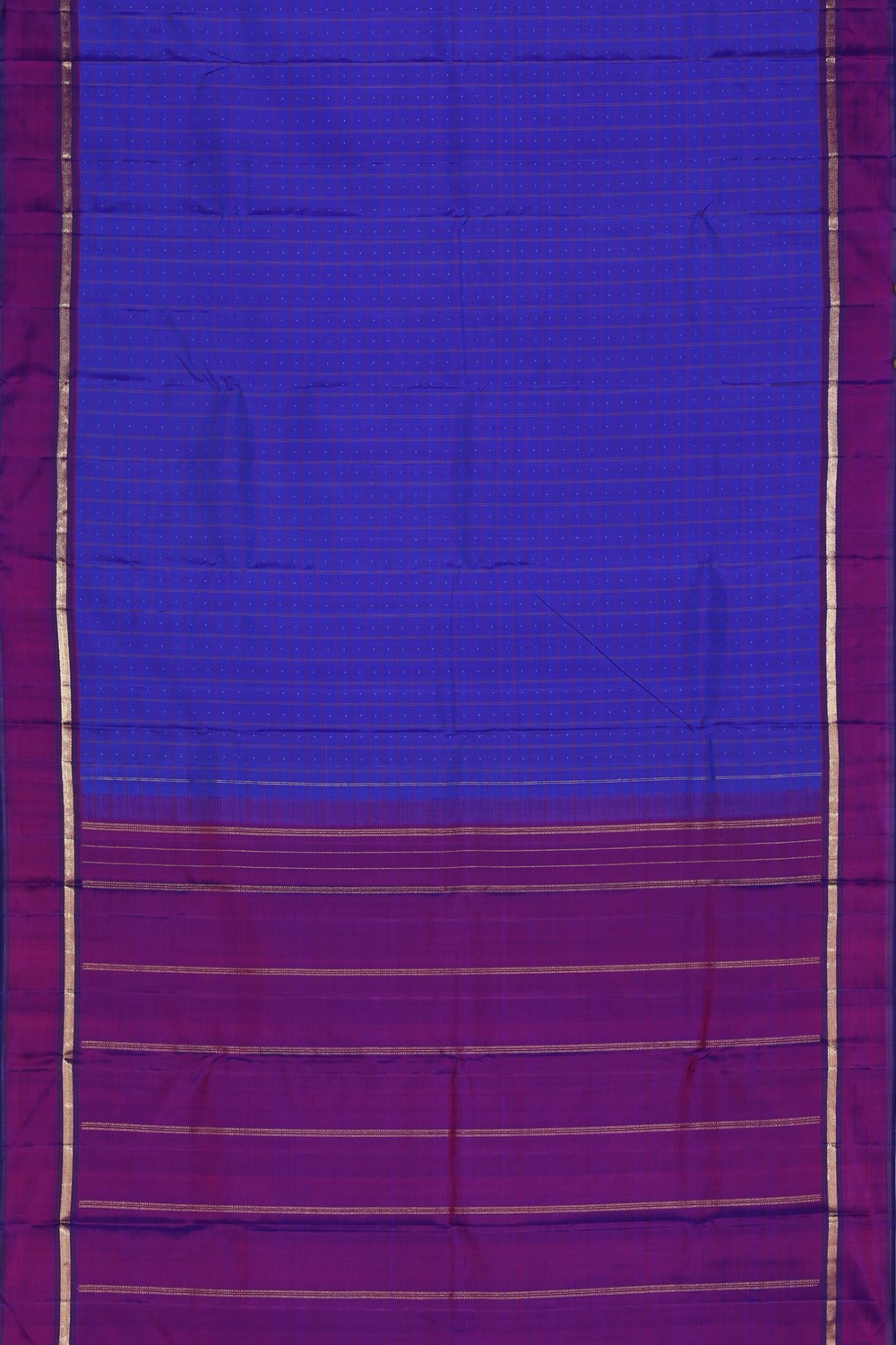 Arani Silk Blue Saree