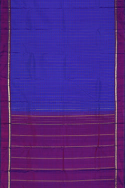 Image of Arani Silk Blue Saree