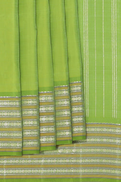 Image of Arani Silk Green Saree