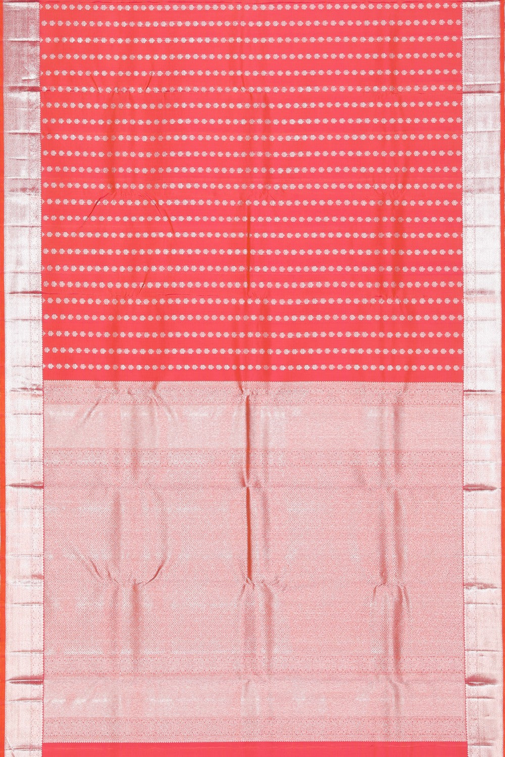 Image of Arani Silk Mint-Pink Saree