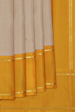 Image of Arani Silk Beige Saree