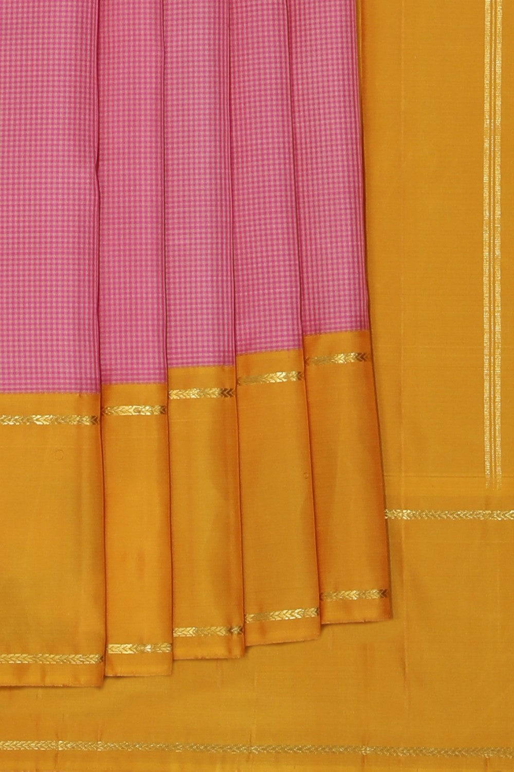 Arani Silk Pink Saree