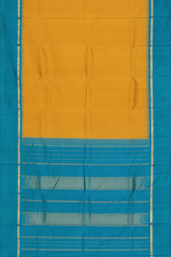 Image of Arani Silk Yellow Saree