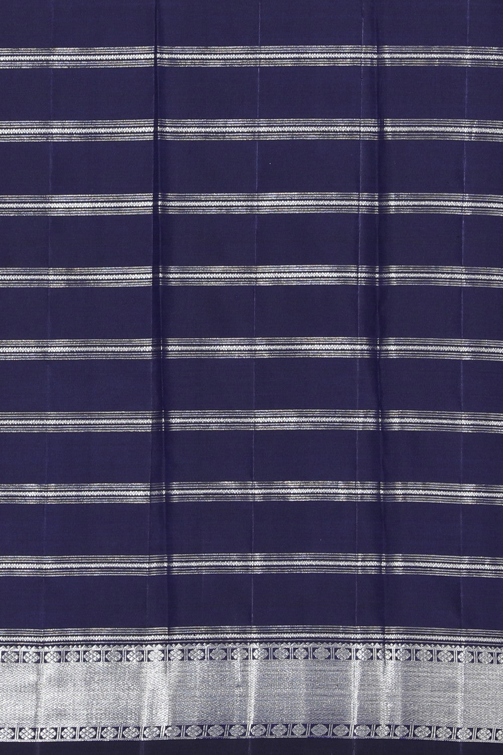 Image of Arani Silk Navy Blue Saree