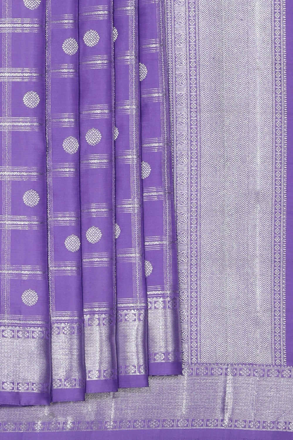 Arani Silk Purple Saree