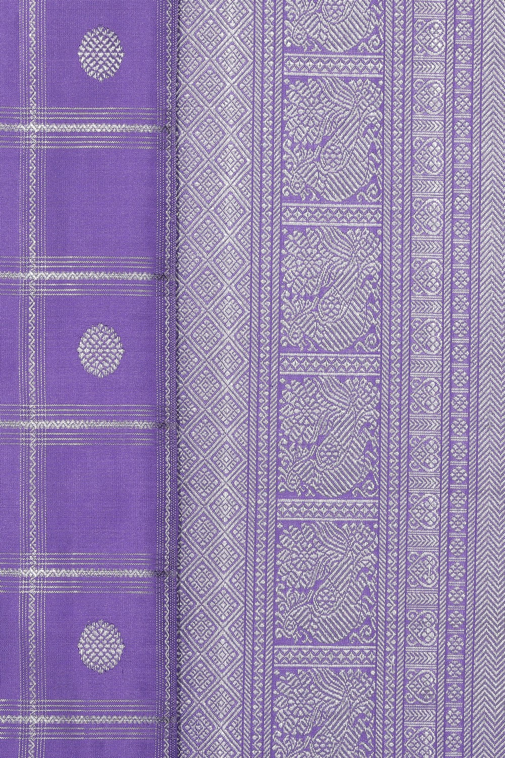 Arani Silk Purple Saree