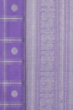 Image of Arani Silk Purple Saree