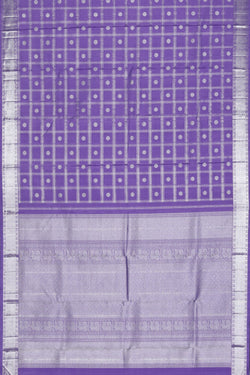 Image of Arani Silk Purple Saree