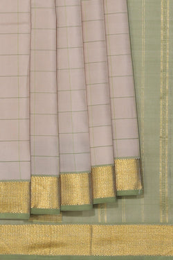 Image of Arani Silk Beige Saree