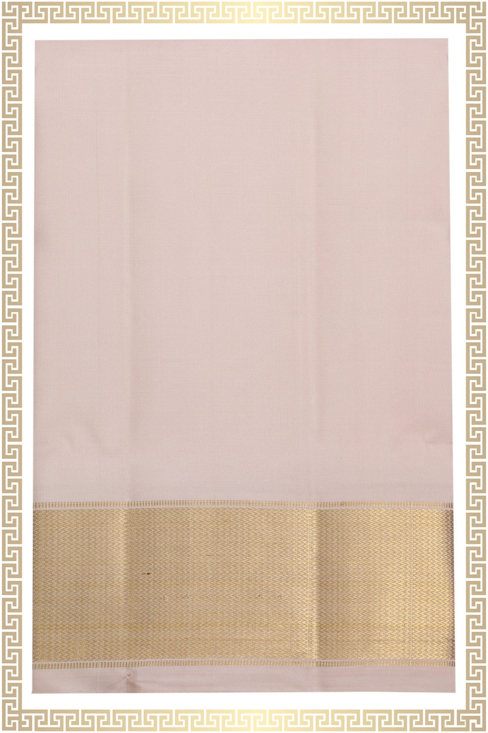 Arani Silk Off-White Dhoti With Kanduva (8 X 4)