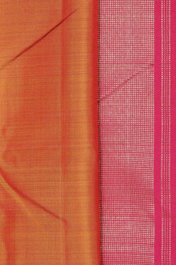 Image of Arani Silk Mustard Saree