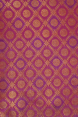 Image of Kanchipuram Silk Maroon Saree