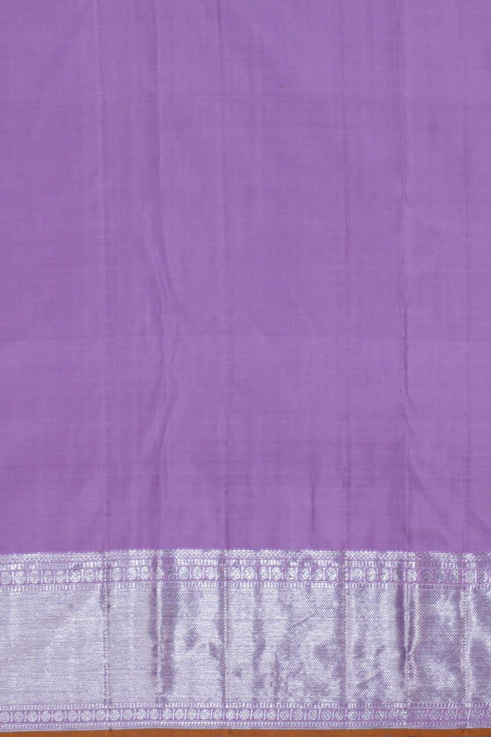 Image of Kanchipuram Silk Lavender Purple Saree