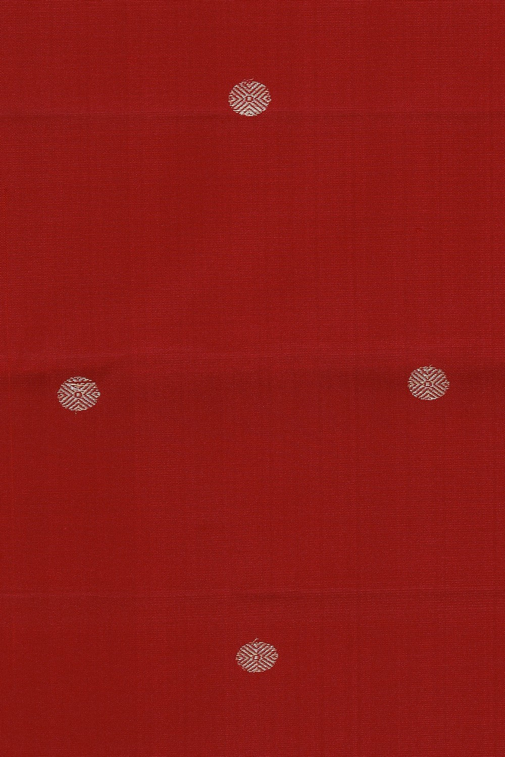 Image of Kanchipuram Silk Red Saree