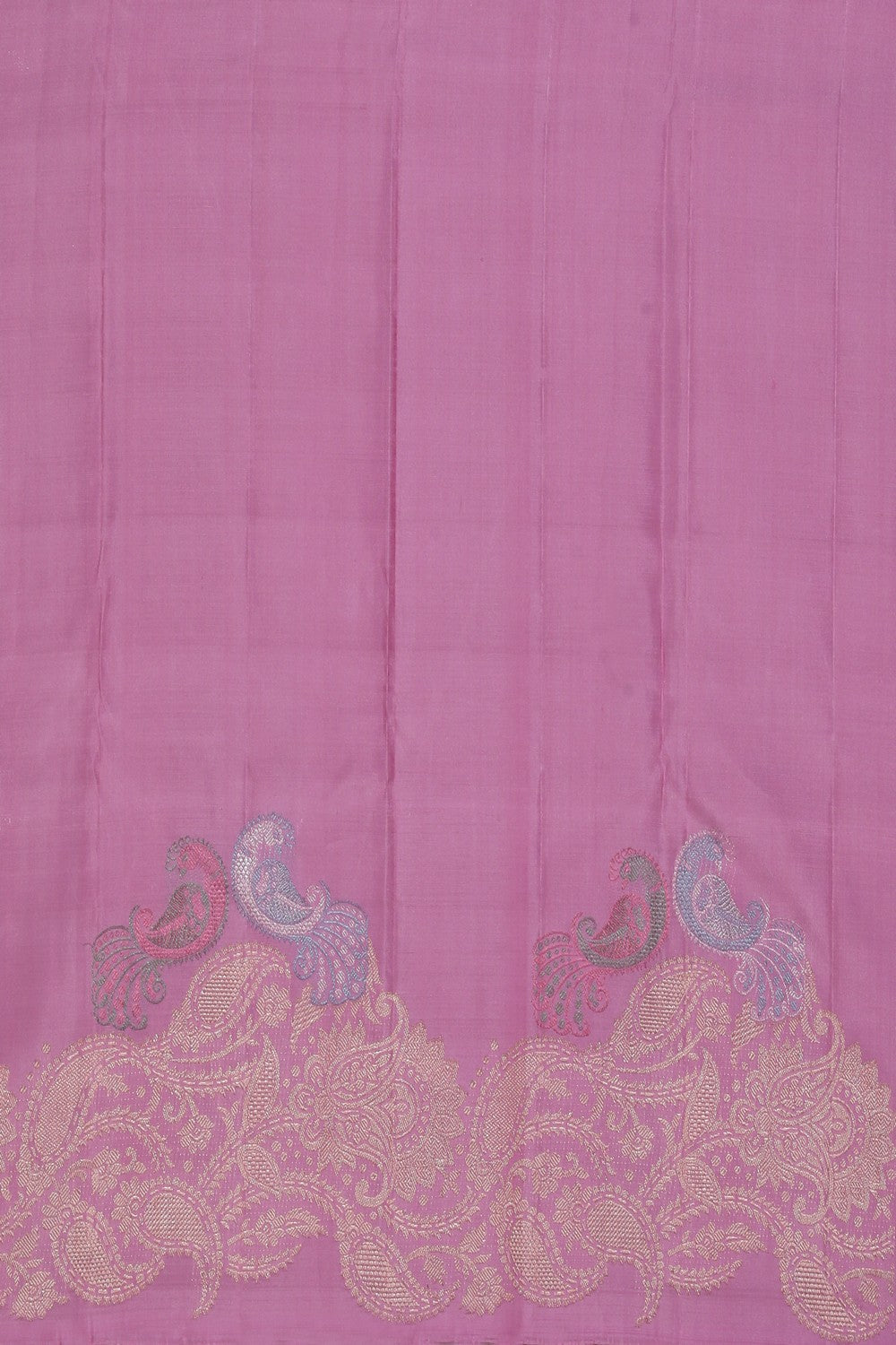 Kanchipuram Silk Violet Saree