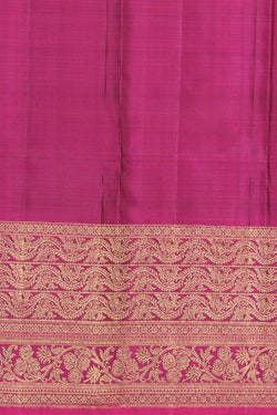 Image of Kanchipuram Silk Green Saree