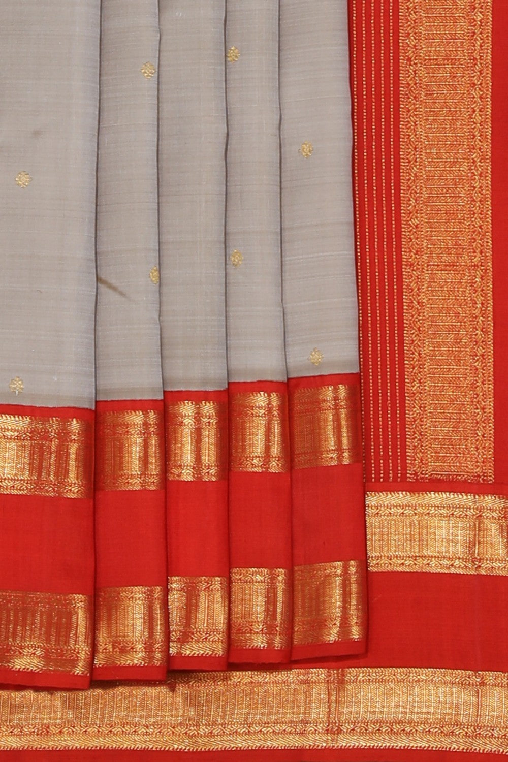 Kanchipuram Silk Beige Saree