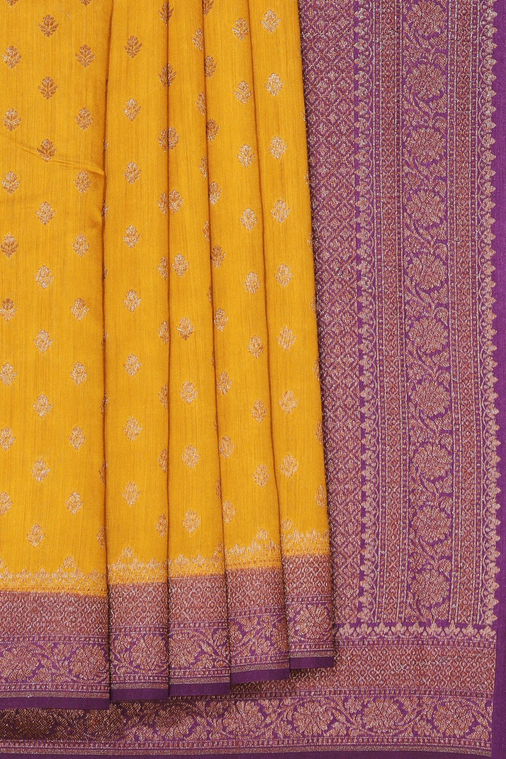 Tussar Silk Handloom Banarasi Saree