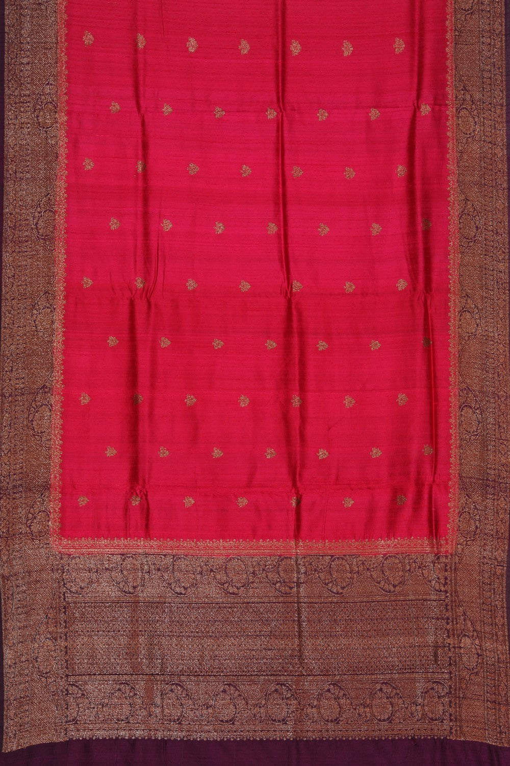 Dupion Silk Handloom Banarasi Saree