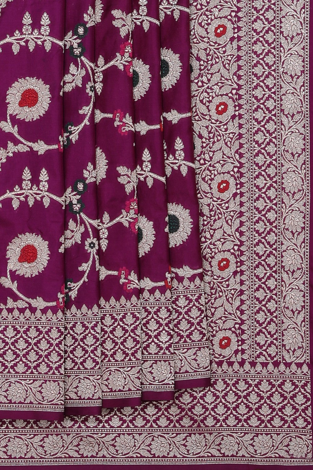 Banarasi Silk Purple Saree