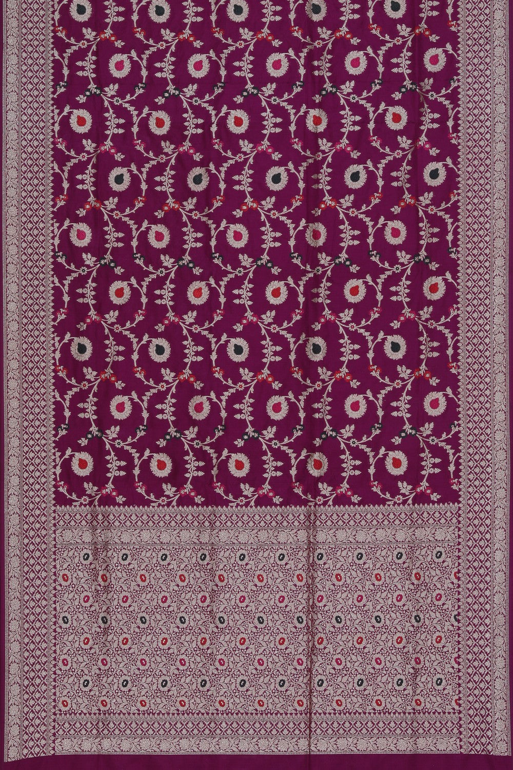 Banarasi Silk Purple Saree