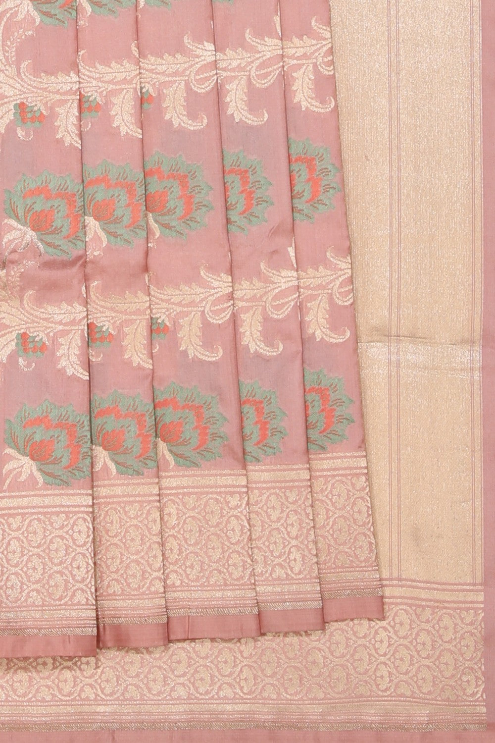 Banarasi Silk Pink Saree