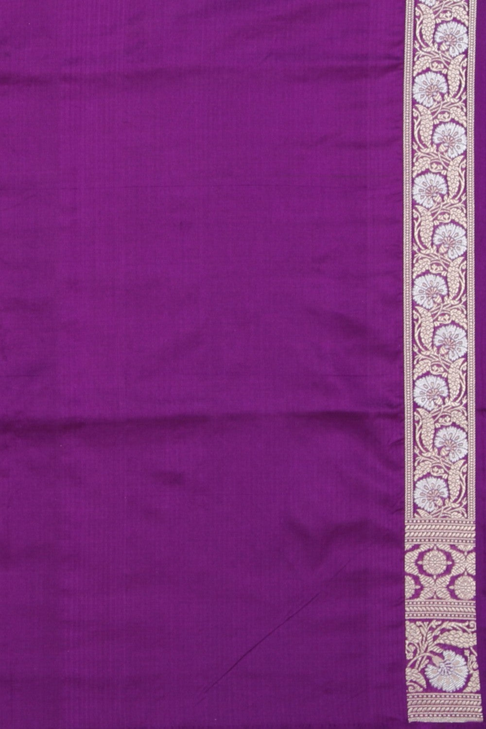 Banarasi Katan Silk Violet Saree