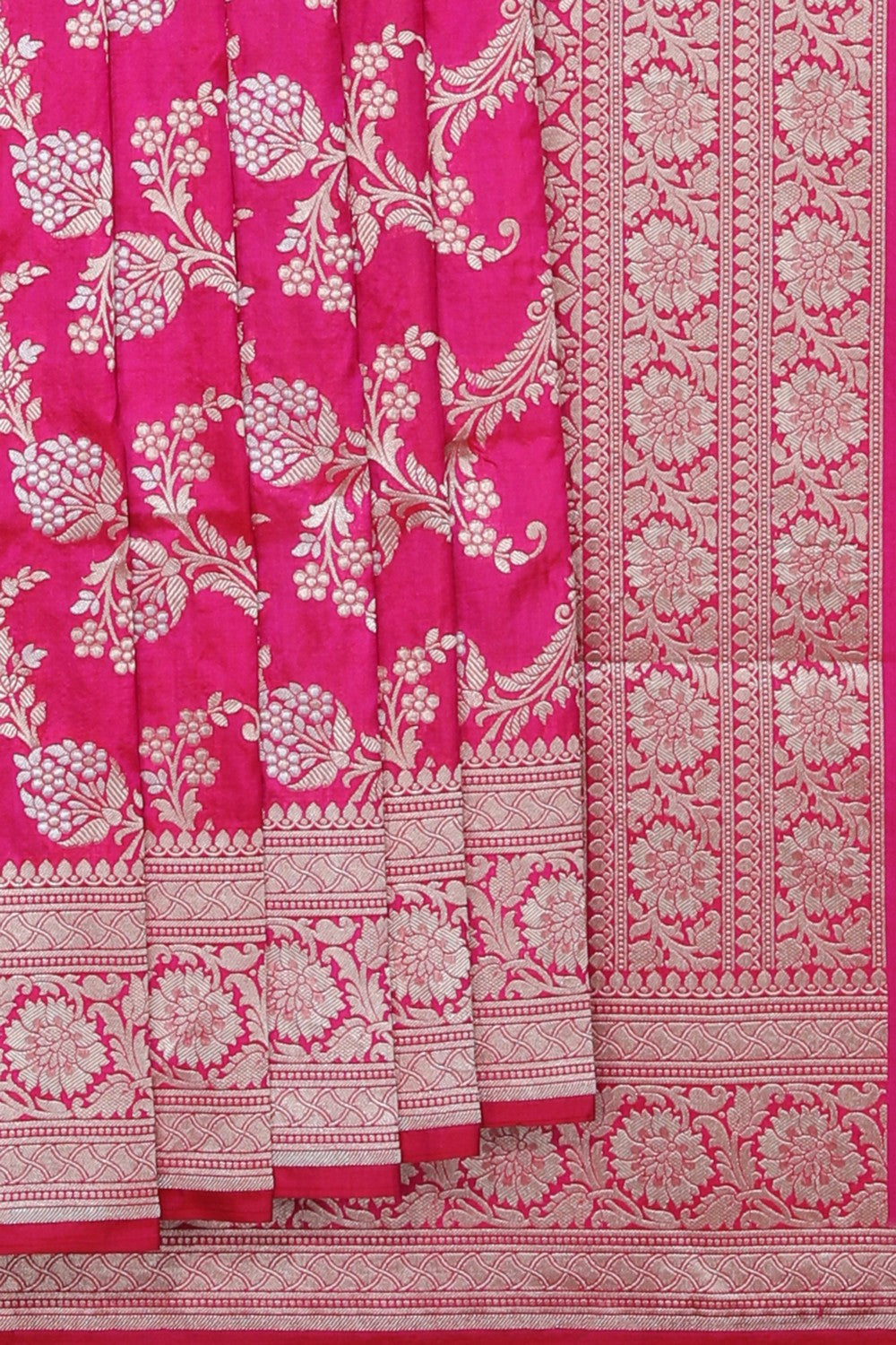 Banarasi Silk Pink Saree