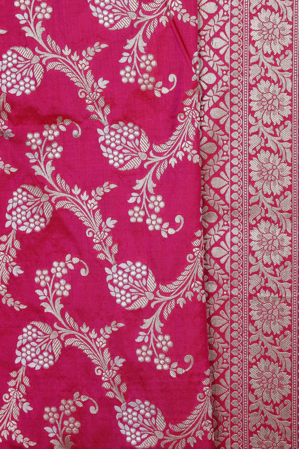 Banarasi Silk Pink Saree