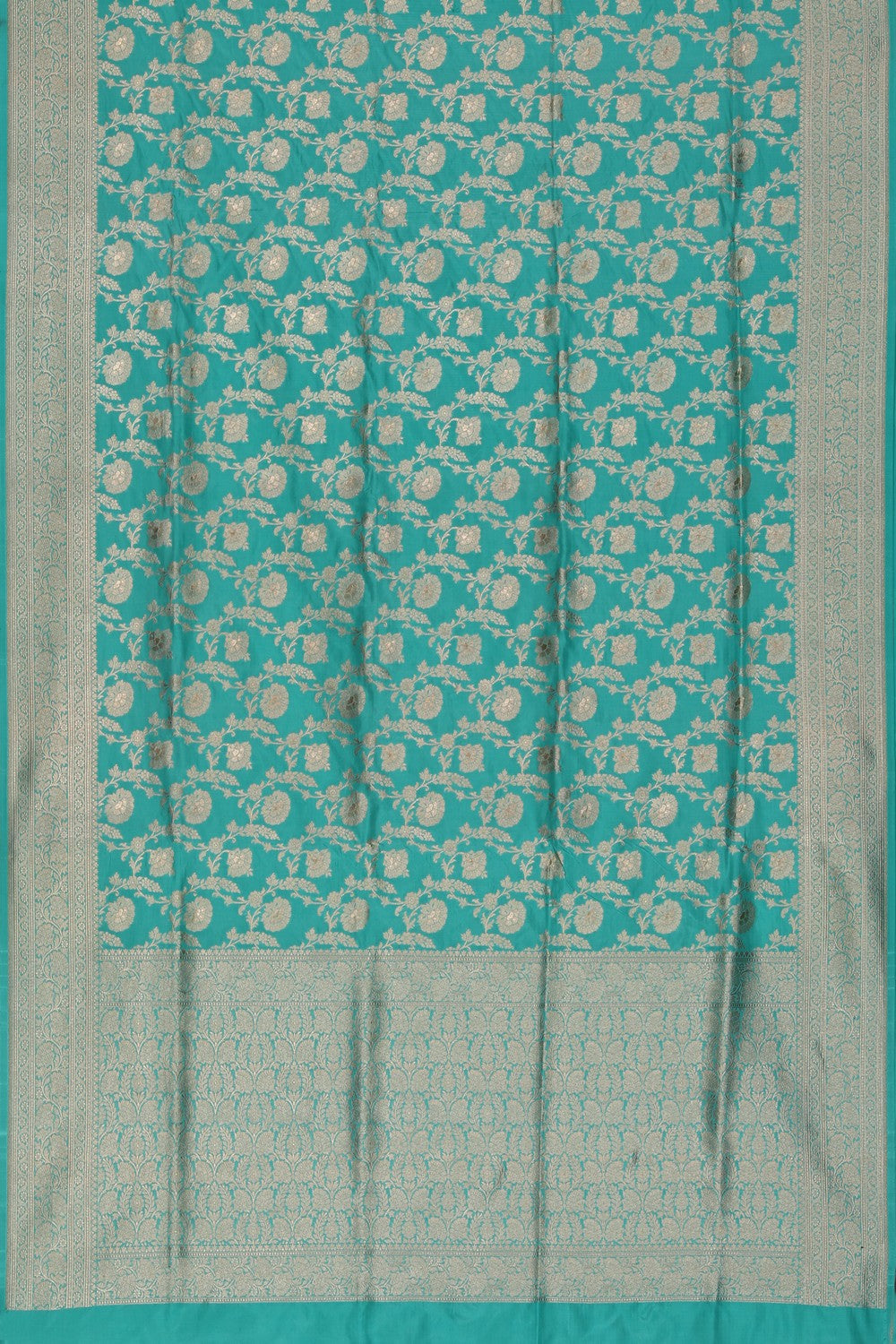 Banarasi Silk Sea Green Saree