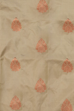 Image of Banarasi Silk Sage Green Saree