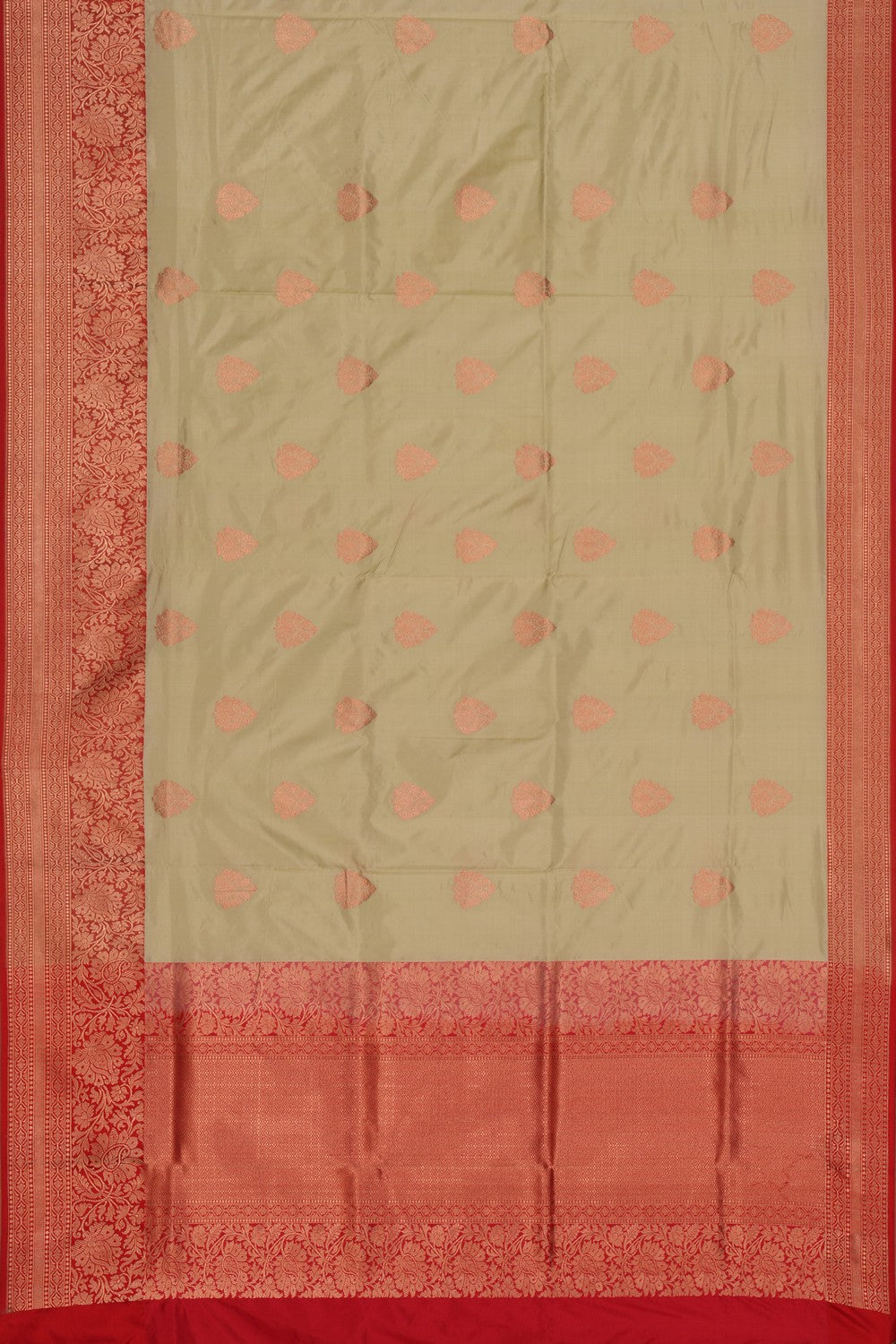 Banarasi Silk Sage Green Saree